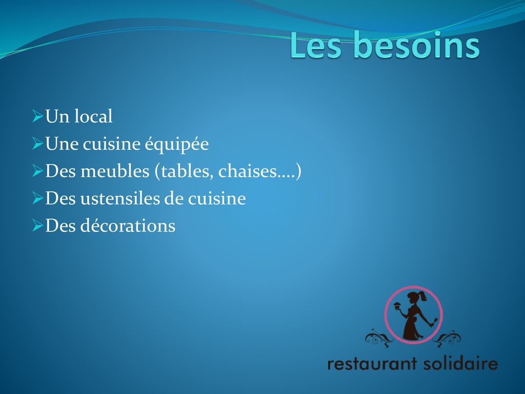 Restaurant Solidaire Ppt T L Charger